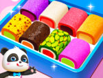 Varejista de doces do Pequeno Panda